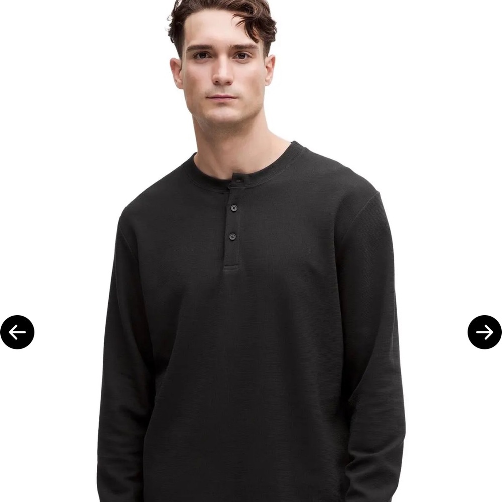 lululemon Heavyweight Cotton
Textured Henley